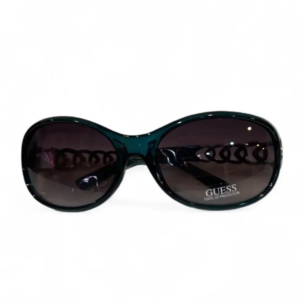 Guess Women's Black and Blue Sunglasses